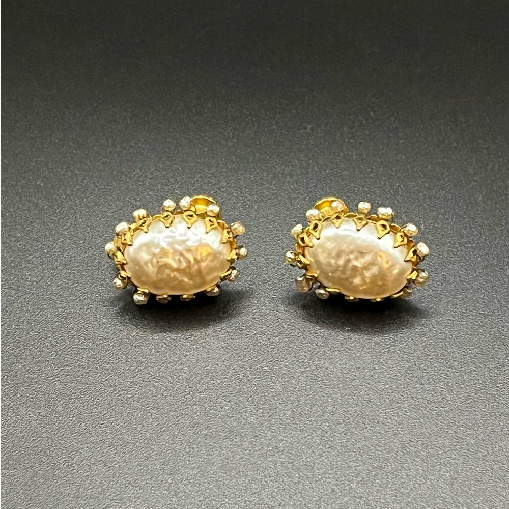 Mariam Haskell Clip Earrings